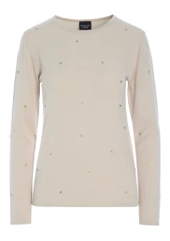 Bluser | Strik<BITTE KAI RAND Bloom knit bluse IVORY