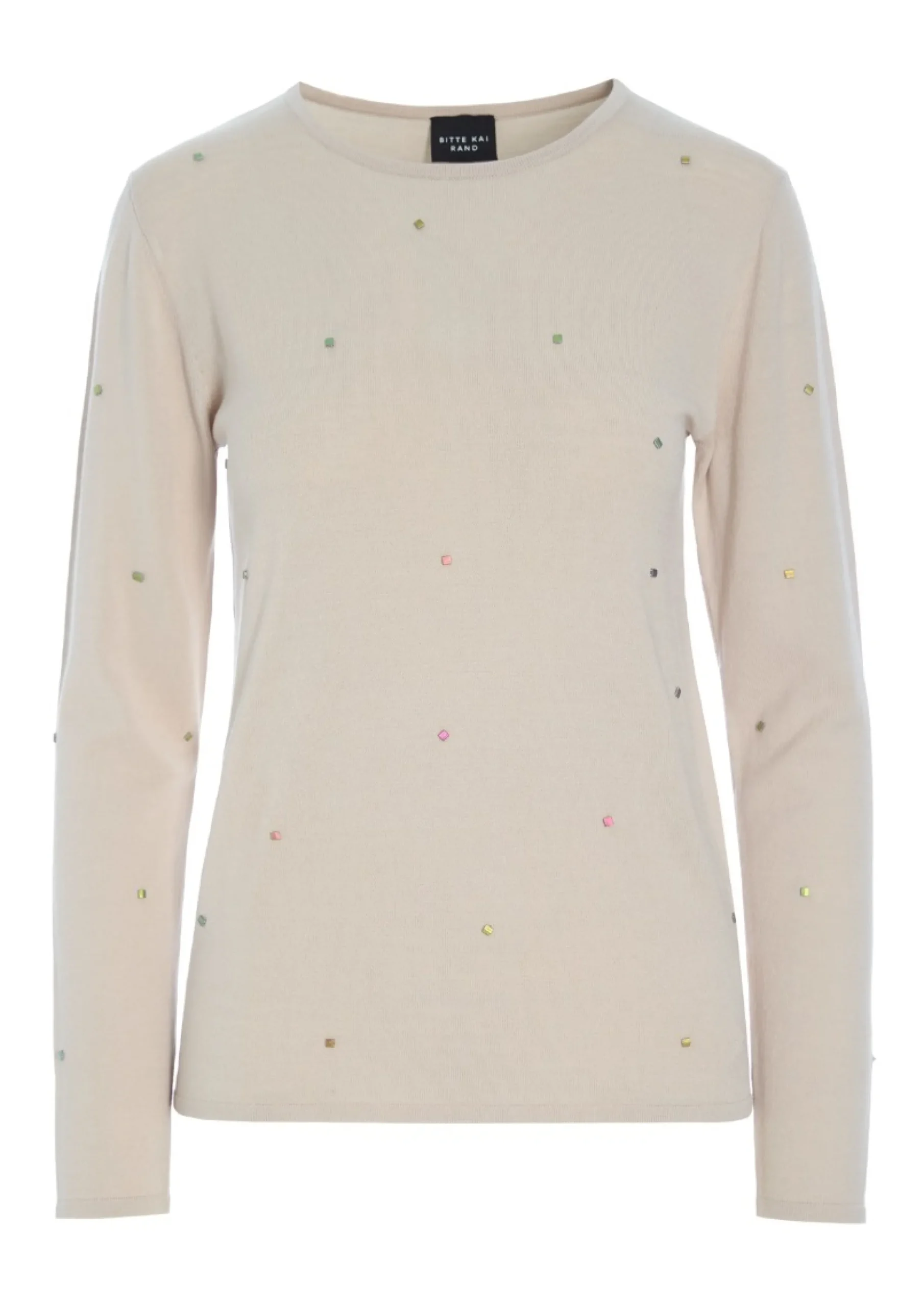 Bluser | Strik<BITTE KAI RAND Bloom knit bluse IVORY
