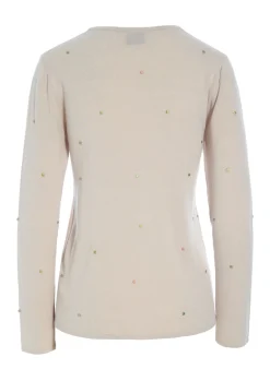 Bluser | Strik<BITTE KAI RAND Bloom knit bluse IVORY