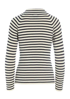 Bluser<BITTE KAI RAND Bloom rib bluse BLACK