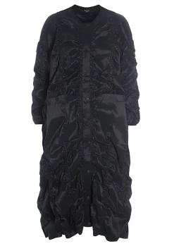 Frakker & Overtøj<BITTE KAI RAND Changeant stretch frakke kjole BLACK