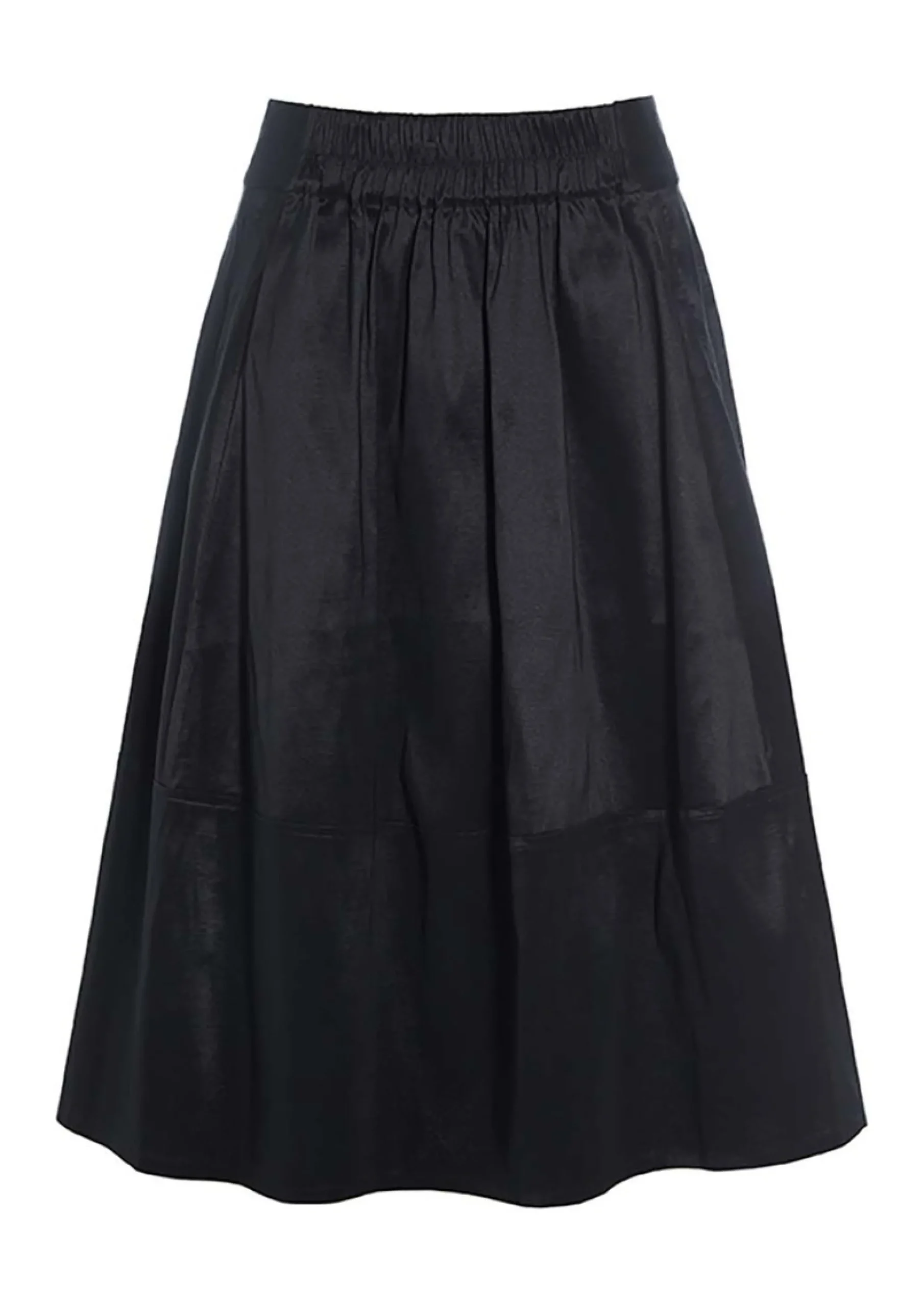 Nederdele<BITTE KAI RAND Changeant stretch nederdel BLACK