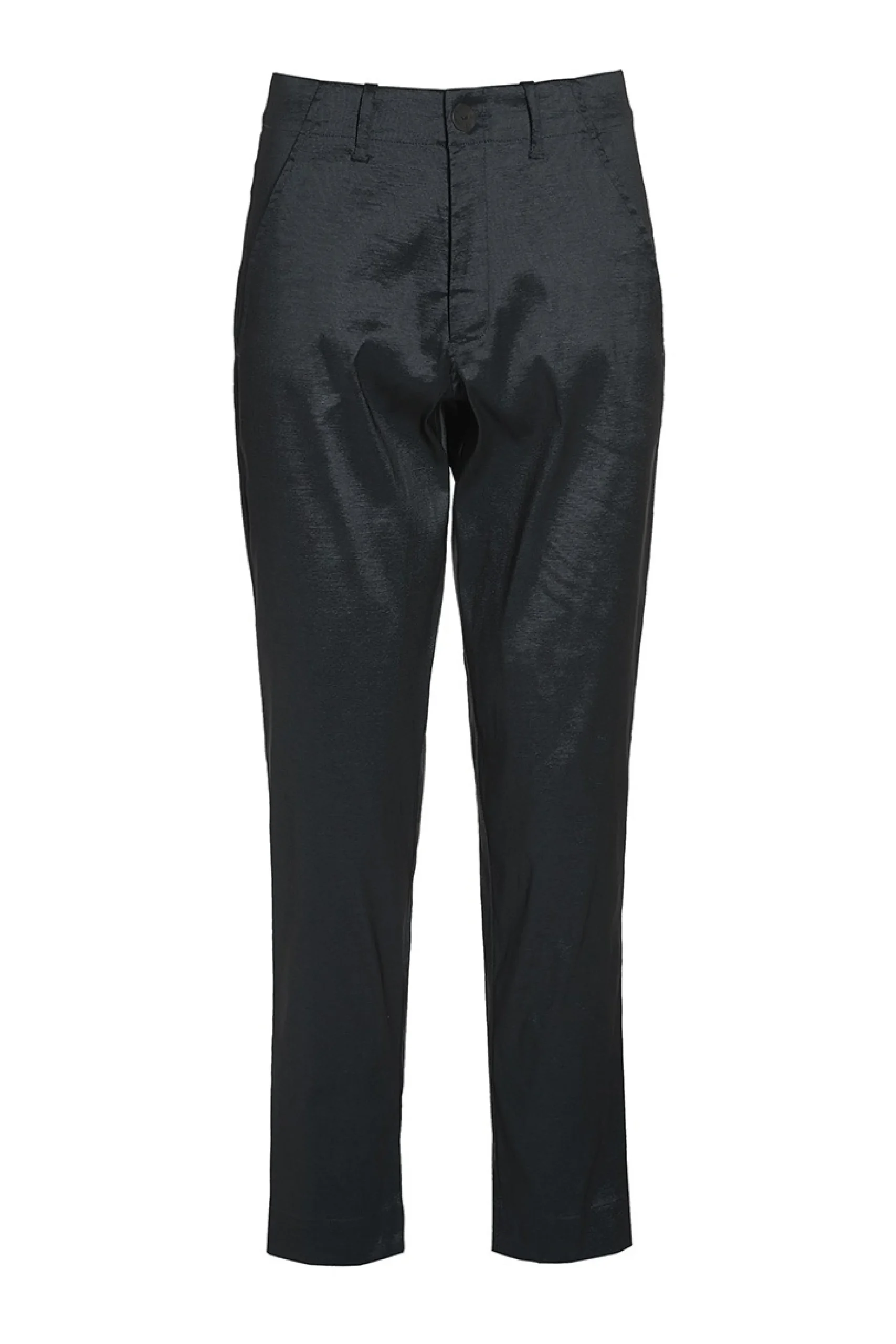 Bukser | Bukser<BITTE KAI RAND Changeant stretch smalle bukser BLACK