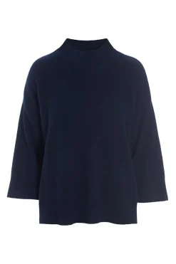 Bluser | Strik<BITTE KAI RAND Cloud cashmere bluse INKBLUE