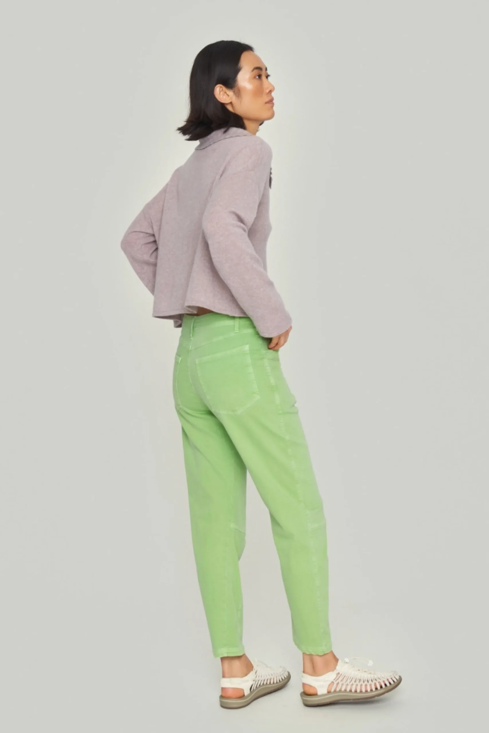 Bluser | Strik<BITTE KAI RAND Cloud cashmere bluse med krave LAVENDERSKY