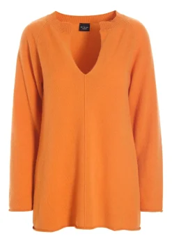 Bluser | Strik<BITTE KAI RAND Cloud cashmere bluse med slids LAVENDERSKY