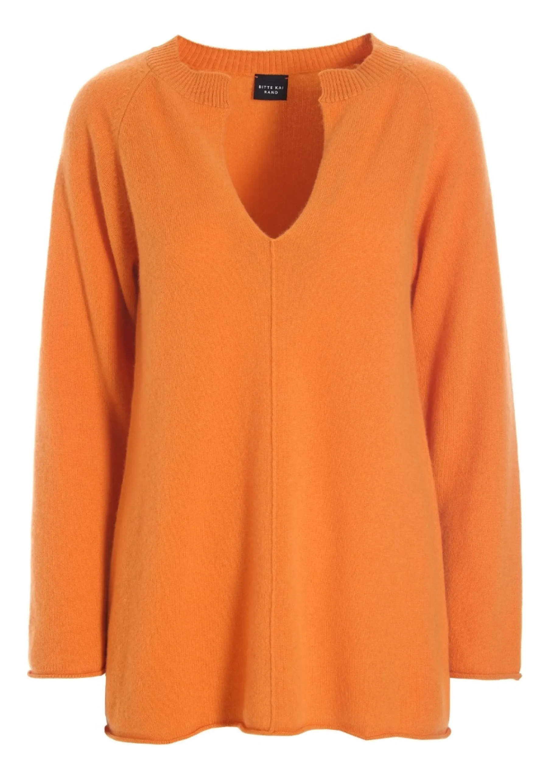 Bluser | Strik<BITTE KAI RAND Cloud cashmere bluse med slids LAVENDERSKY
