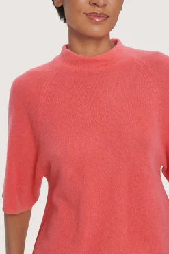 Bluser | Strik<BITTE KAI RAND Cloud cashmere højhalset bluse INKBLUE