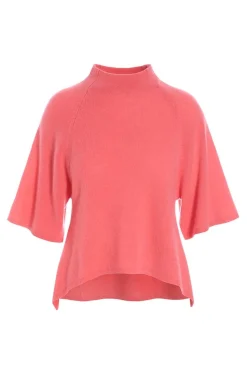 Bluser | Strik<BITTE KAI RAND Cloud cashmere højhalset bluse INKBLUE