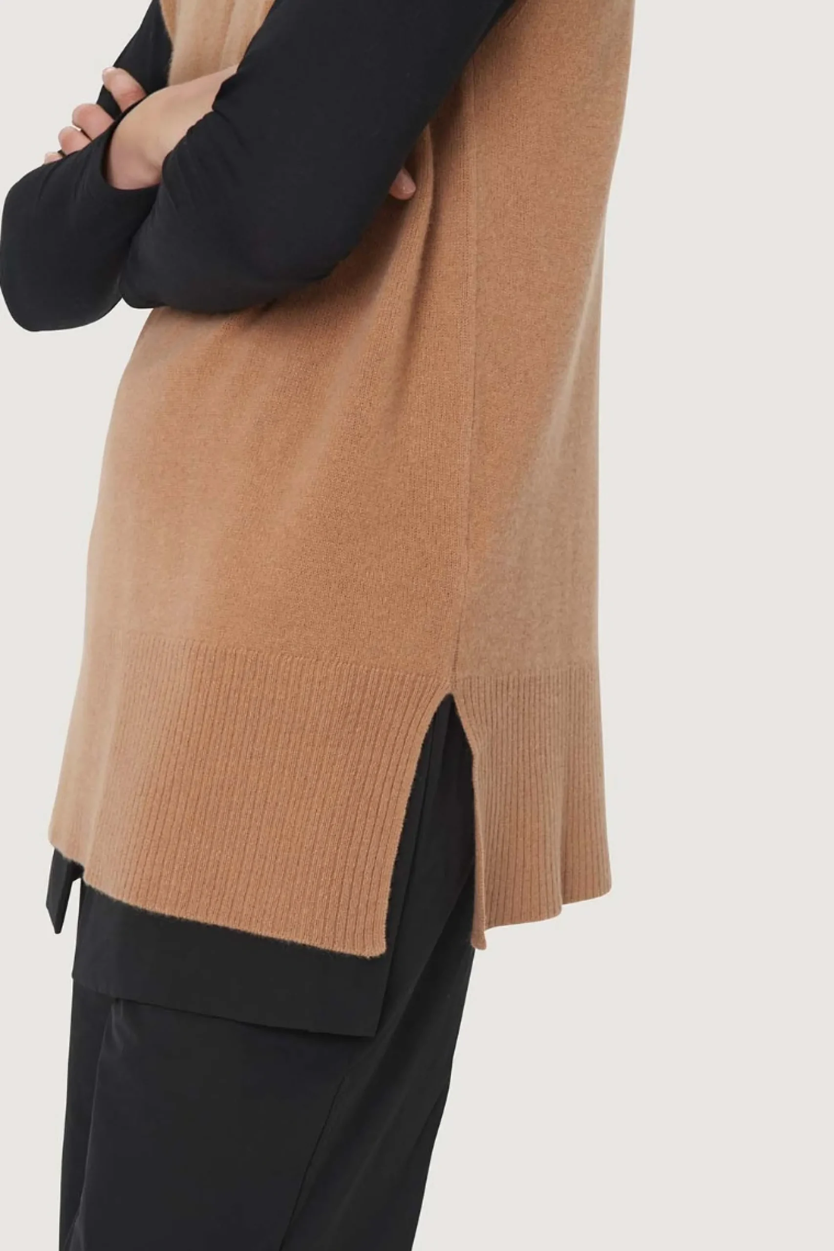 Veste | Strik<BITTE KAI RAND Cloud cashmere vest INKBLUE