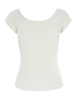 T-shirts & Toppe<BITTE KAI RAND COLUMN JERSEY T-SHIRT BLACK