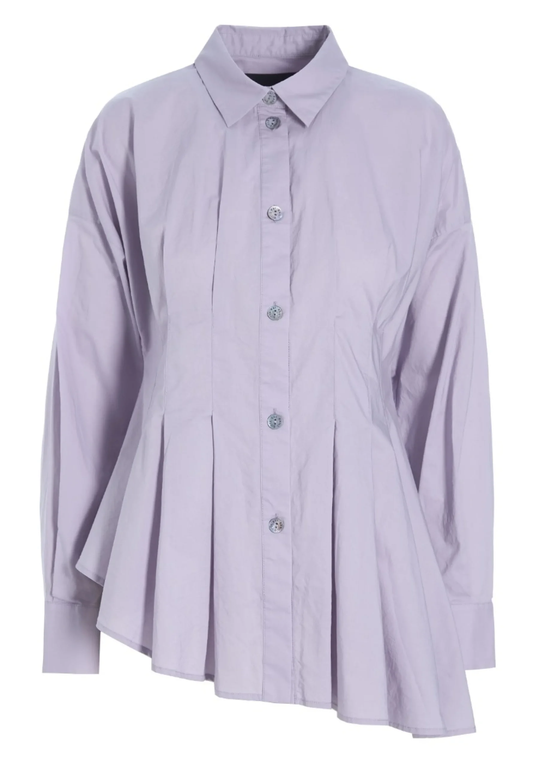 Skjorter<BITTE KAI RAND Core cotton asymmetrisk skjorte WHITE