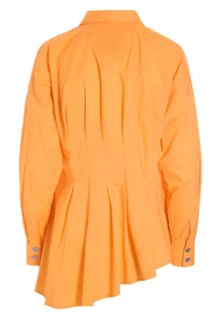 Skjorter<BITTE KAI RAND Core cotton asymmetrisk skjorte WHITE