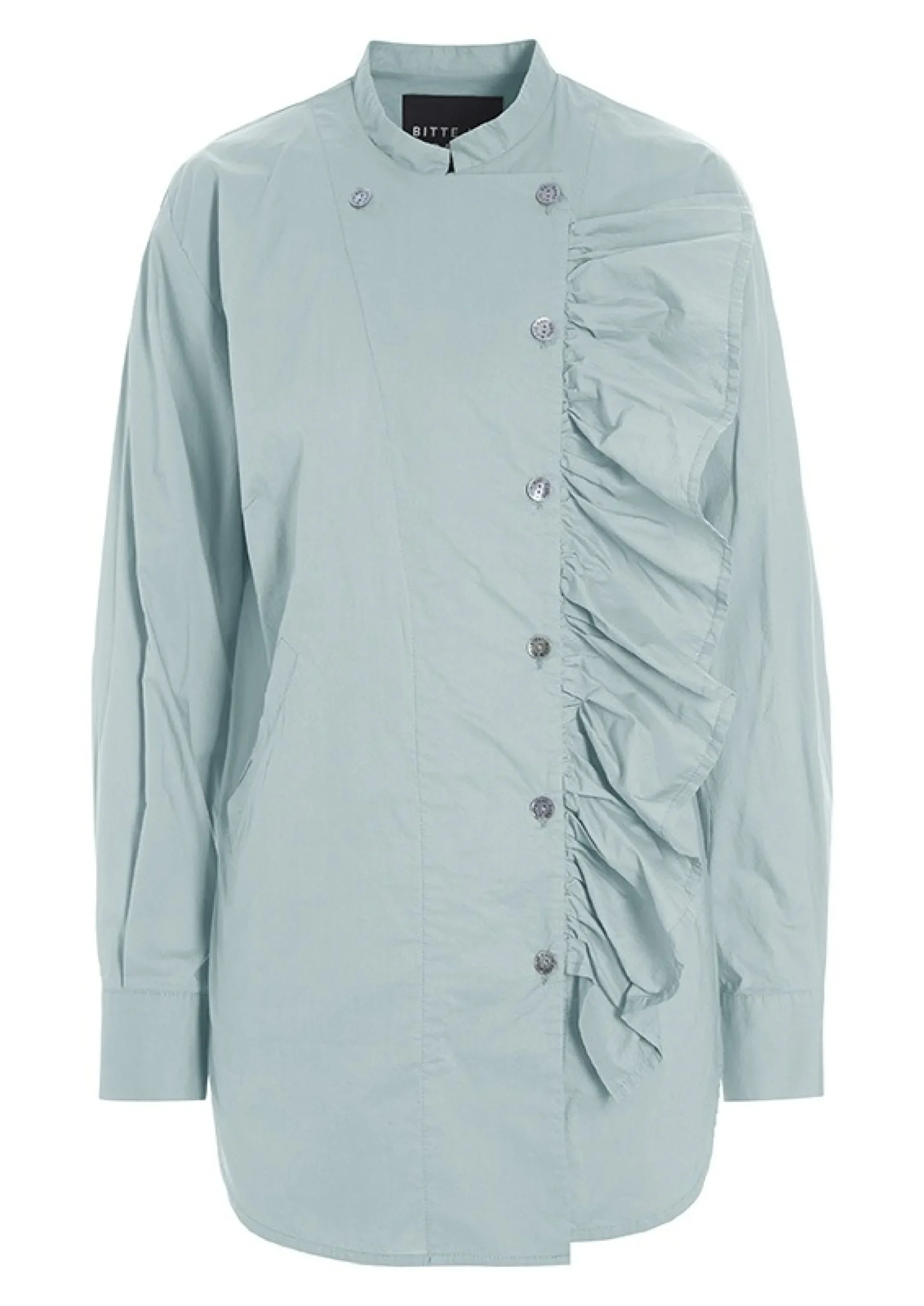 Skjorter<BITTE KAI RAND Core cotton flæse skjorte WHITE