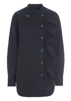 Skjorter<BITTE KAI RAND Core cotton flæse skjorte WHITE