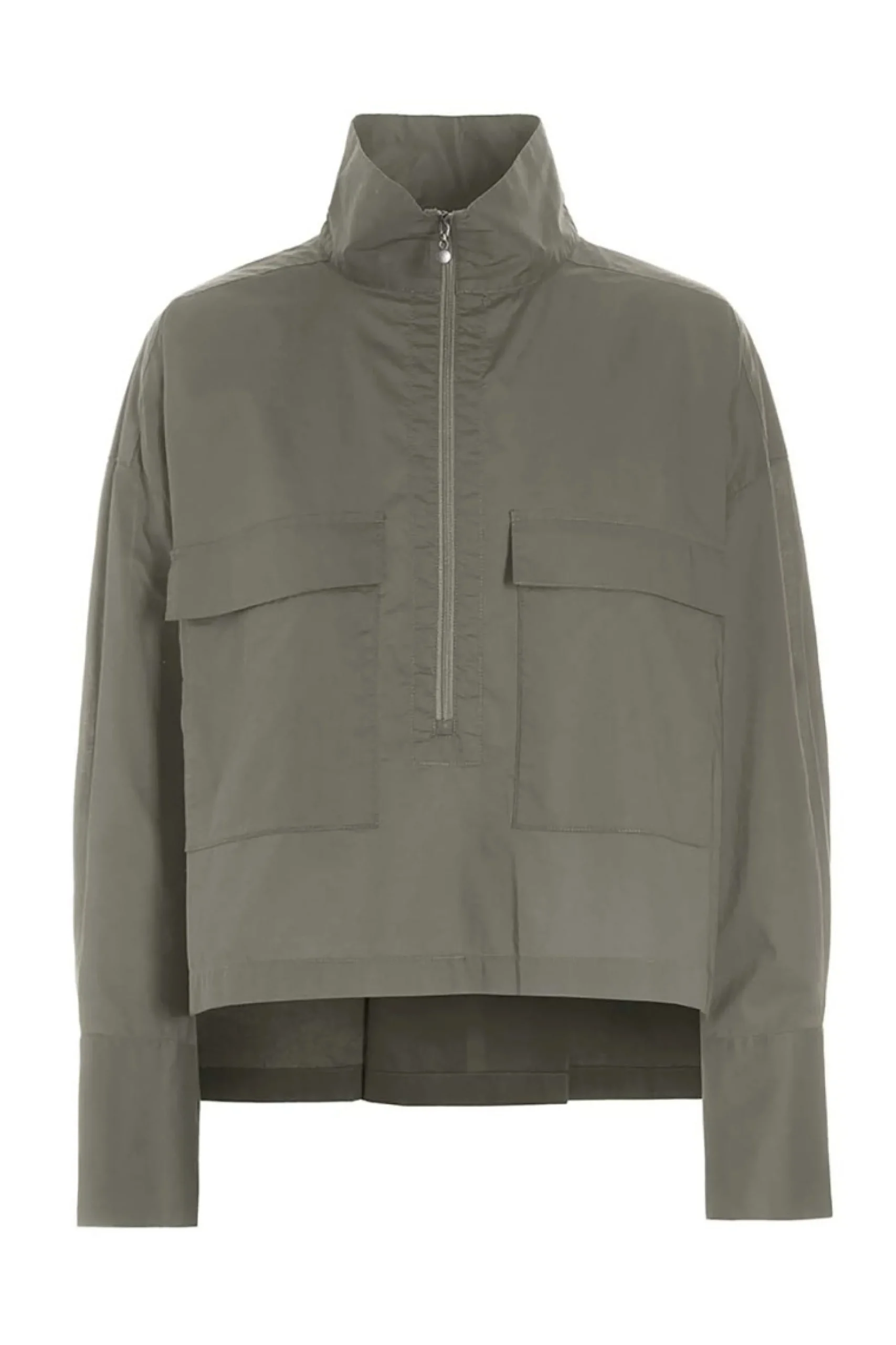 Skjorter<BITTE KAI RAND Core cotton skjorte med lynlås DARKMIDNIGHT