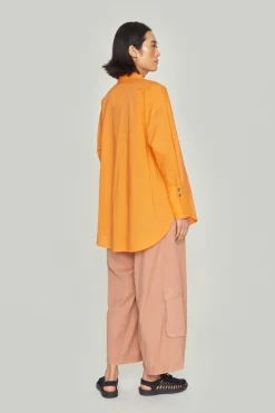 Skjorter<BITTE KAI RAND Core cotton stor skjorte LILAC