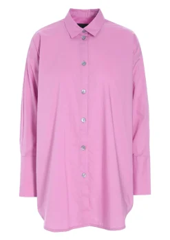 Skjorter<BITTE KAI RAND Core cotton stor skjorte LILAC