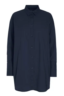 Skjorter<BITTE KAI RAND Core cotton stor skjorte DARKMIDNIGHT
