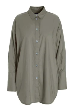 Skjorter<BITTE KAI RAND Core cotton stor skjorte DARKMIDNIGHT