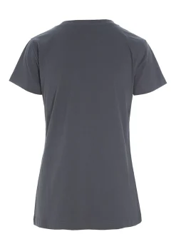 T-shirts & Toppe<BITTE KAI RAND Foil logo t-shirt BLACK/METAL