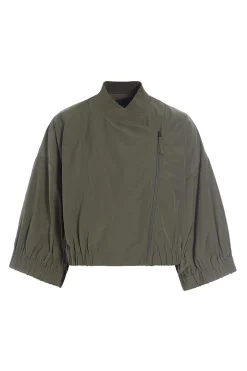 Jakker & Blazere<BITTE KAI RAND Fukkura poplin bomber jakke BLACK
