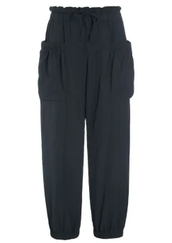 Bukser | Bukser<BITTE KAI RAND Fukkura Poplin bukser BLACK