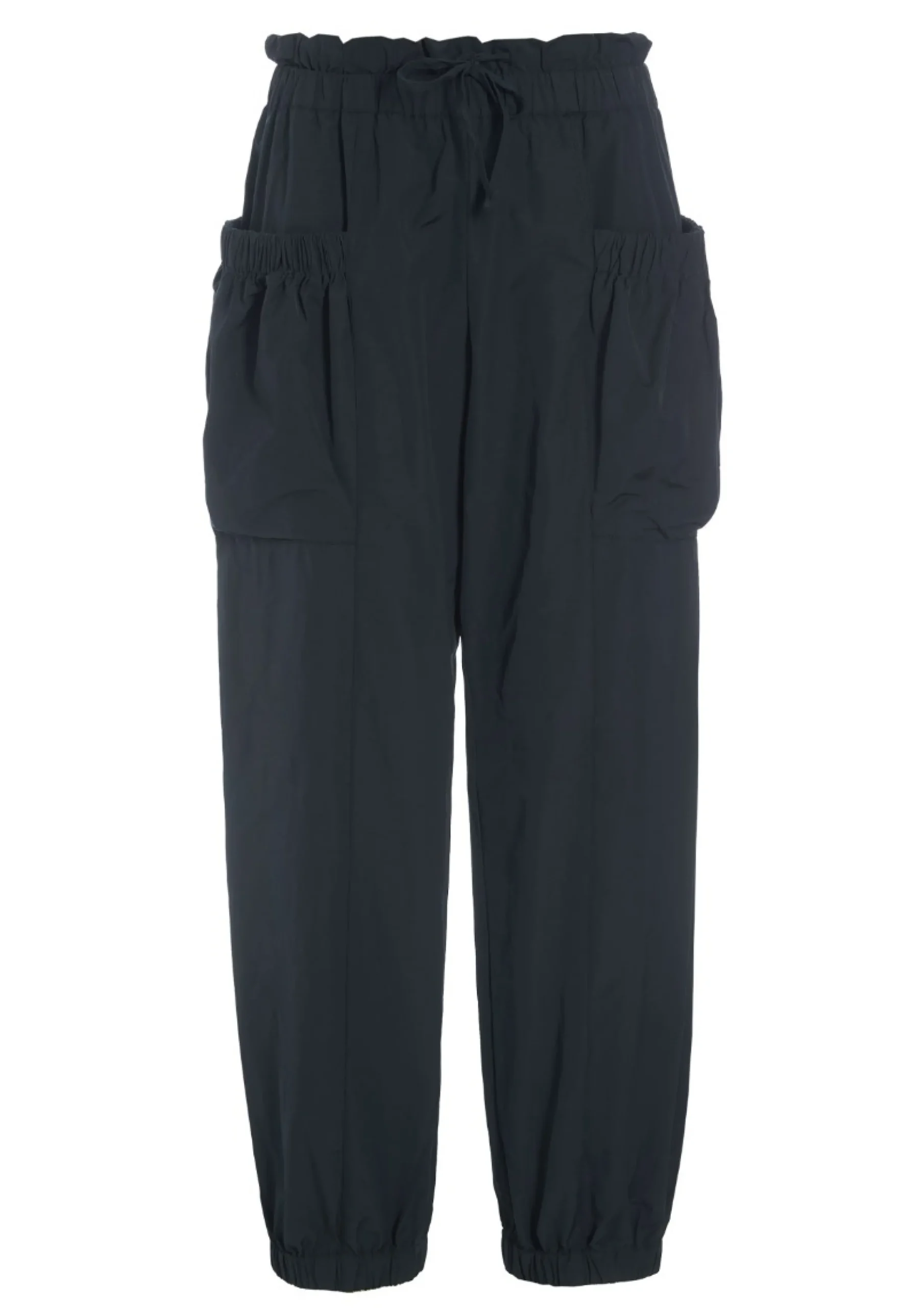 Bukser | Bukser<BITTE KAI RAND Fukkura Poplin bukser BLACK
