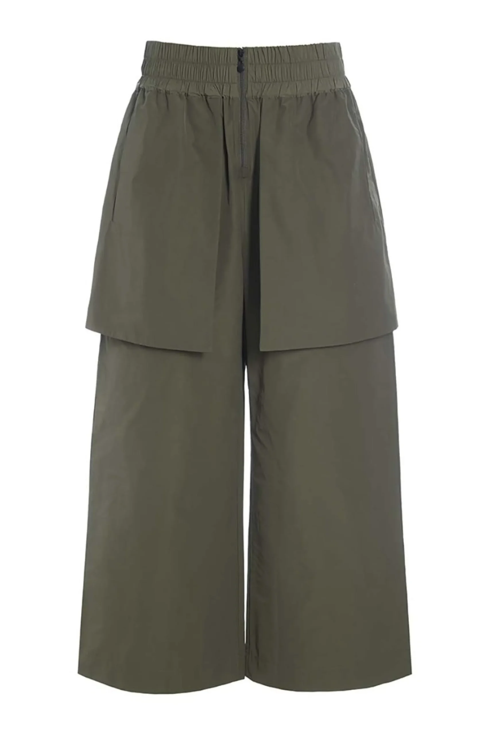 Bukser | Bukser<BITTE KAI RAND Fukkura poplin culotte bukser BLACK