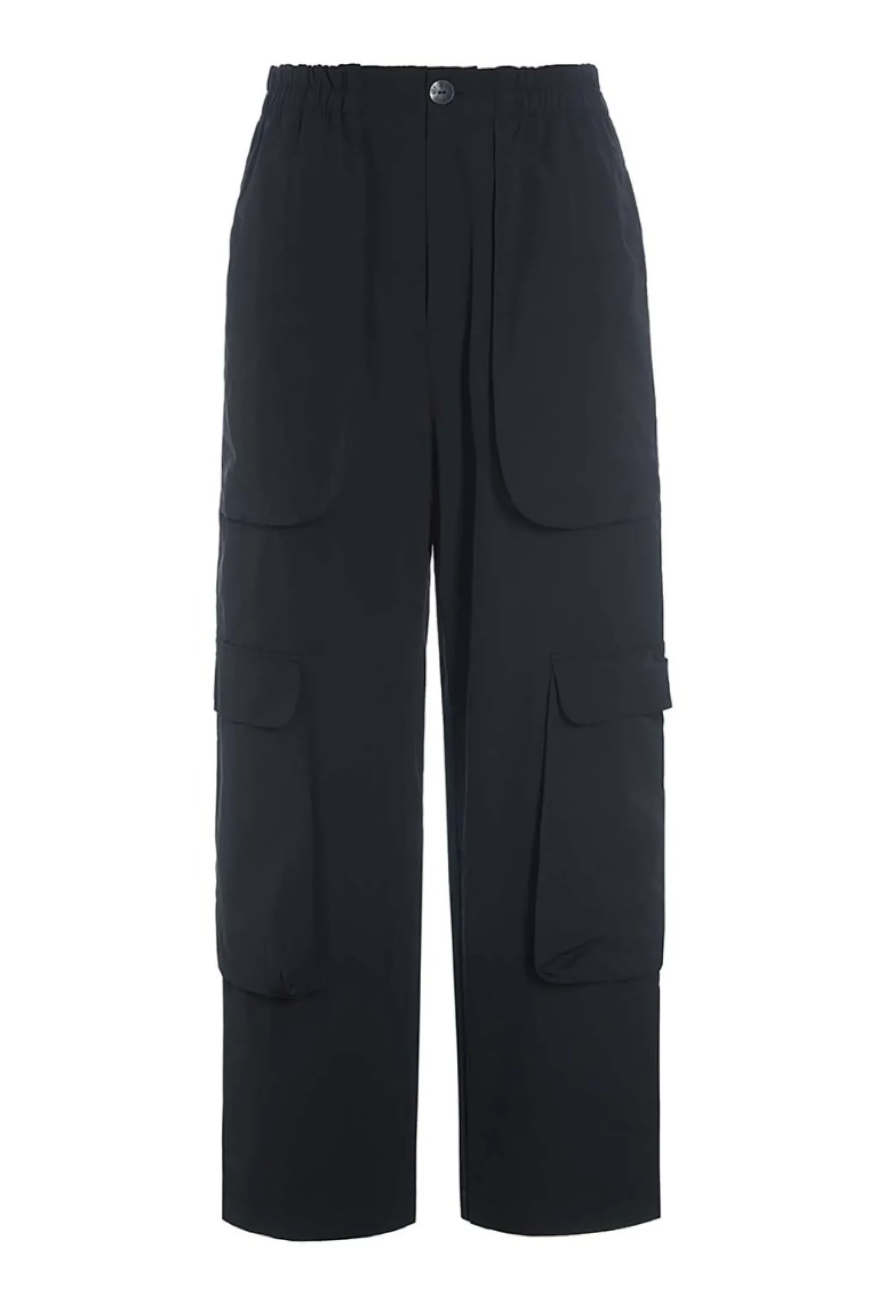 Bukser | Bukser<BITTE KAI RAND Fukkura poplin lommebukser BLACK