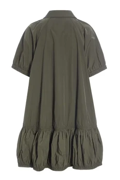 Kjoler<BITTE KAI RAND Fukkura poplin skjortekjole BLACK