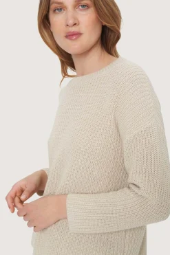 Strik | Strik<BITTE KAI RAND Gamine knit bluse BLACK