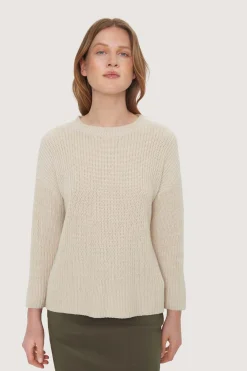 Strik | Strik<BITTE KAI RAND Gamine knit bluse BLACK