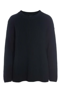 Strik | Strik<BITTE KAI RAND Gamine knit bluse BLACK