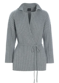 Strik | Strik<BITTE KAI RAND Gamine knit cardigan BLACK