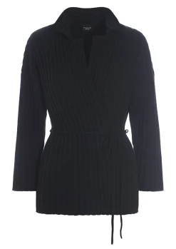 Strik | Strik<BITTE KAI RAND Gamine knit cardigan BLACK