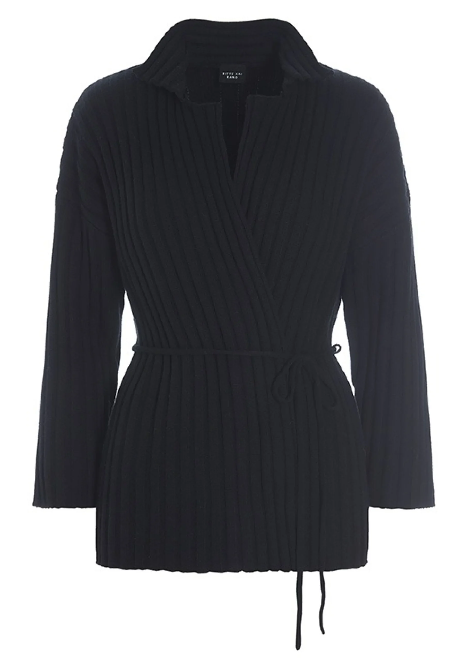 Strik | Strik<BITTE KAI RAND Gamine knit cardigan BLACK