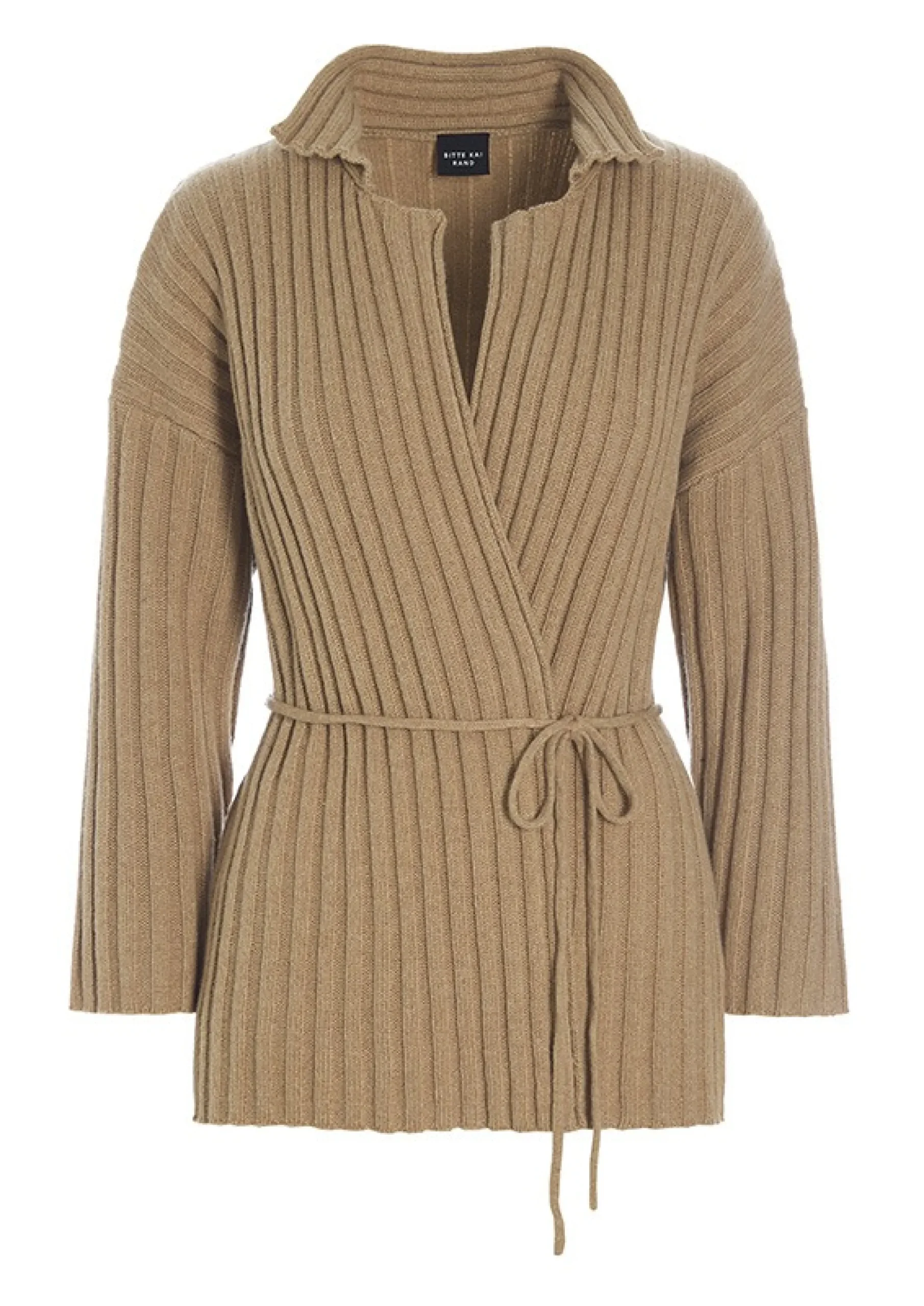 Strik | Strik<BITTE KAI RAND Gamine knit cardigan BLACK
