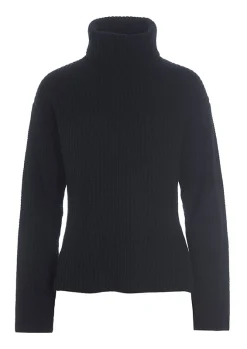 Bluser | Strik<BITTE KAI RAND Gamine knit højhalset bluse GREYMELANGE