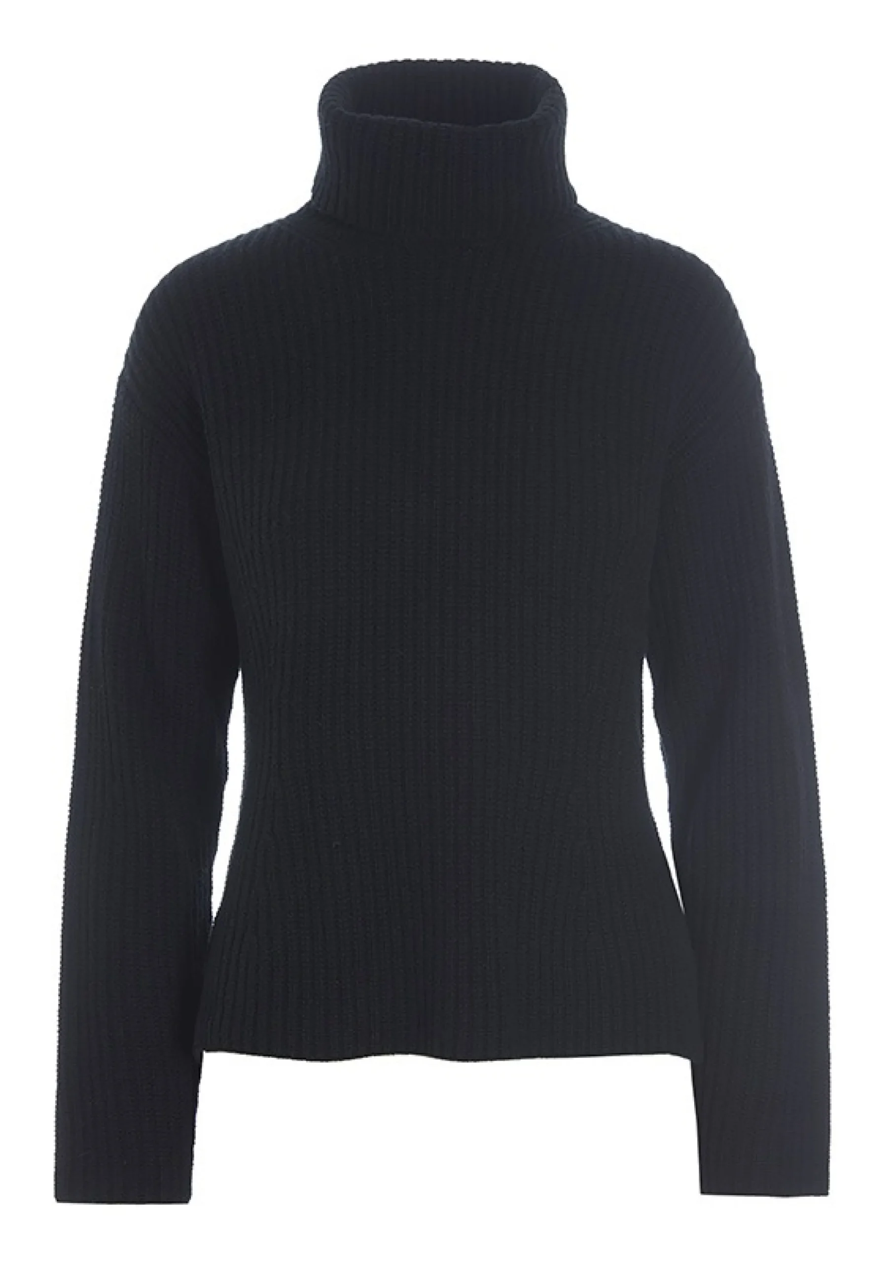 Bluser | Strik<BITTE KAI RAND Gamine knit højhalset bluse GREYMELANGE
