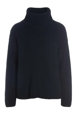 Bluser | Strik<BITTE KAI RAND Gamine knit rullekrave sweater BLACK