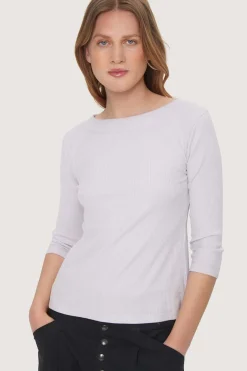 Bluser<BITTE KAI RAND Globe rib bluse BLACK