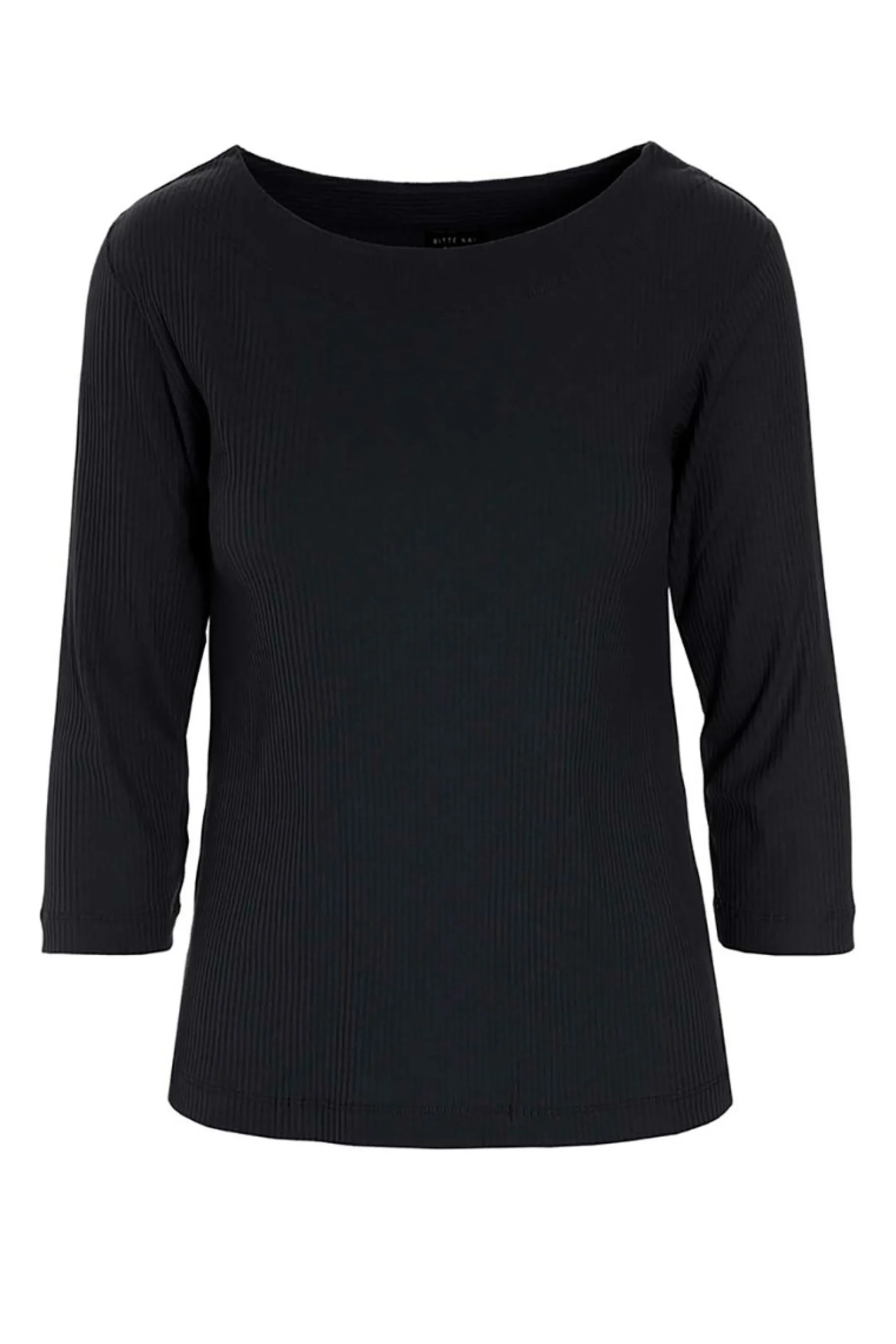 Bluser<BITTE KAI RAND Globe rib bluse BLACK