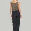 T-shirts & Toppe<BITTE KAI RAND Globe rib tank top BLACK