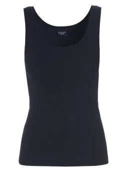 T-shirts & Toppe<BITTE KAI RAND Globe rib tank top BLACK