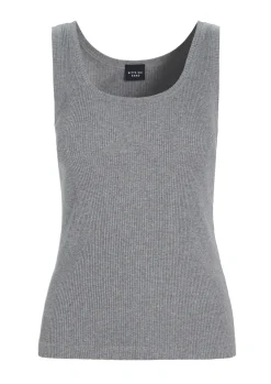 T-shirts & Toppe<BITTE KAI RAND Globe rib tank top BLACK