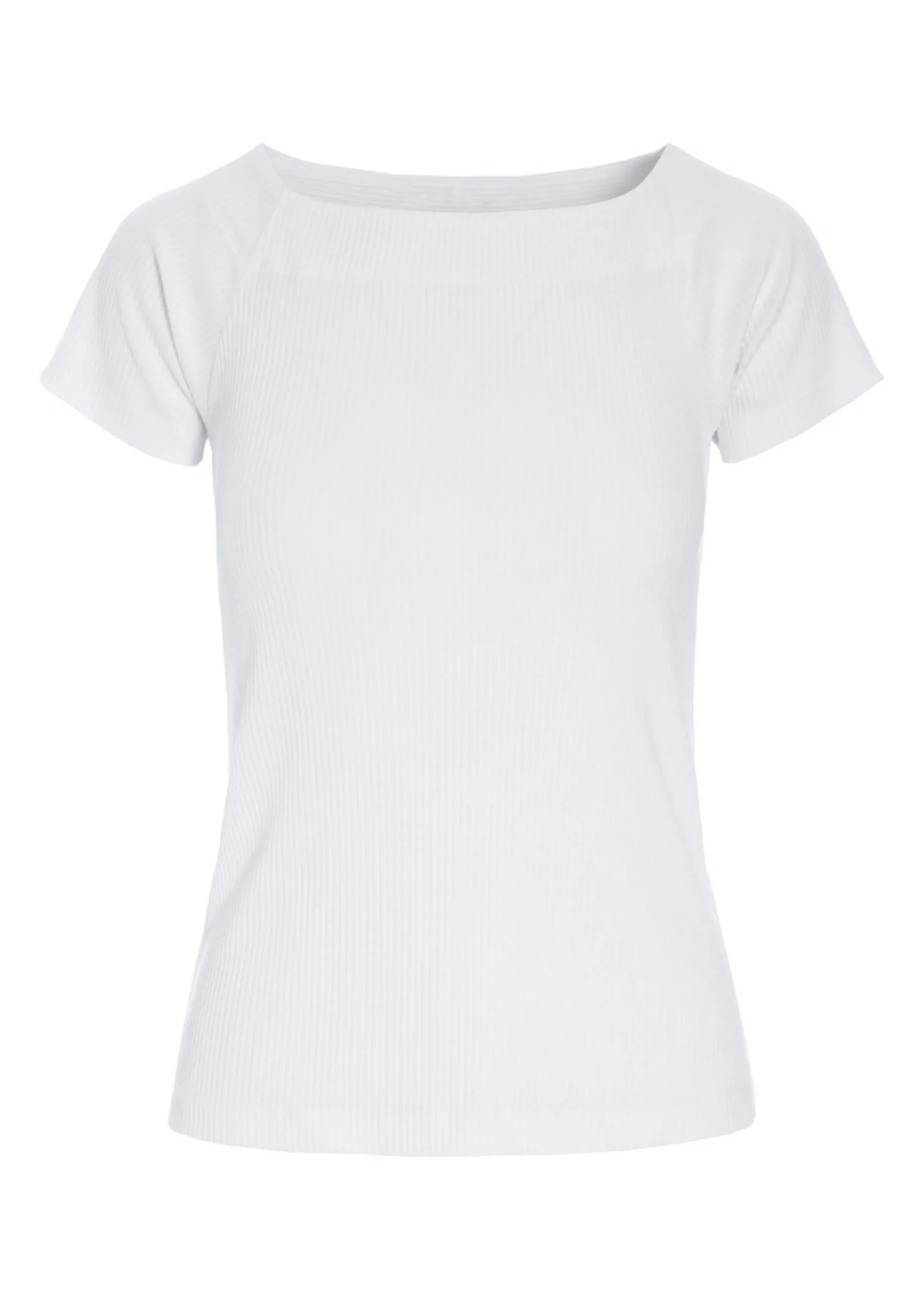 T-shirts & Toppe<BITTE KAI RAND Globe rib t-shirt CHOCOLATECHIP