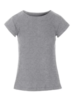 T-shirts & Toppe | Bluser<BITTE KAI RAND Globe rib t-shirt CHOCOLATECHIP