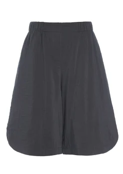 Shorts<BITTE KAI RAND Hakone doubleweave shorts ANTHRACITE