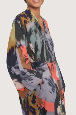 Kjoler<BITTE KAI RAND Haru FSC kimono kjole SHADOWCOLLAGE